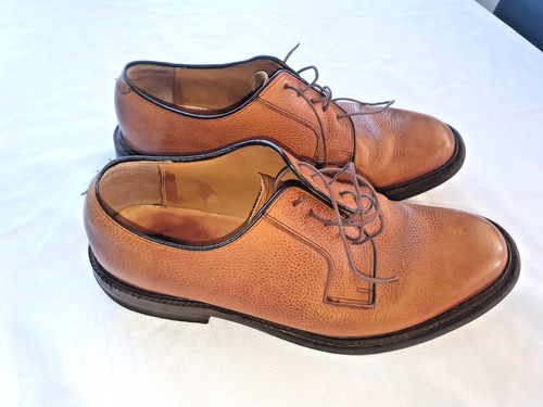 Gents leather barker - shoes, f