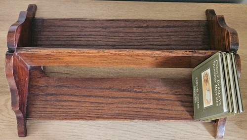 Antique oak desktop book - antique,