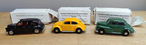 Corgi london black taxi - corgi, vw