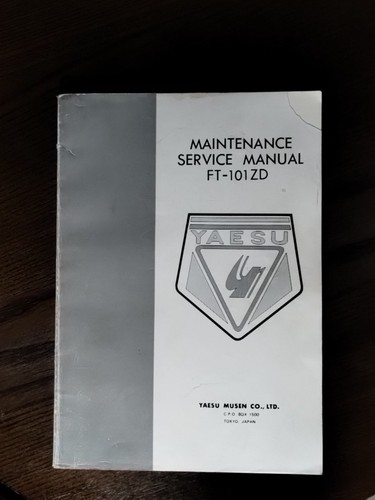 Yaesu 101zd maintenance - yaesu,