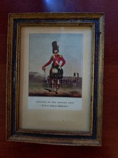 Military Print showing officer