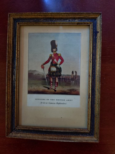 Military print showing - military, officer