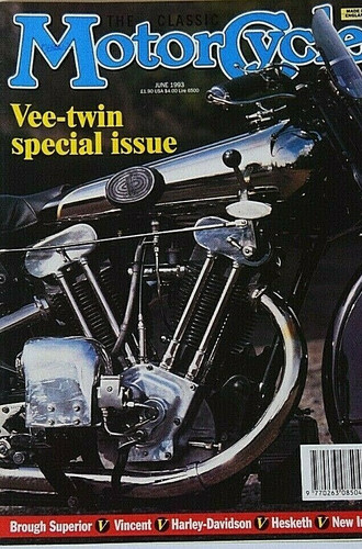 Classic motorcycle june 1993 - motorcycle,