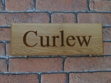 Personalised Wooden House Name