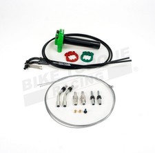 Domino Green XM2 Quick Action Throttle &Universal Cables for Black Douglas Bikes
