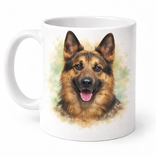 German shepherd mug - mug, crew