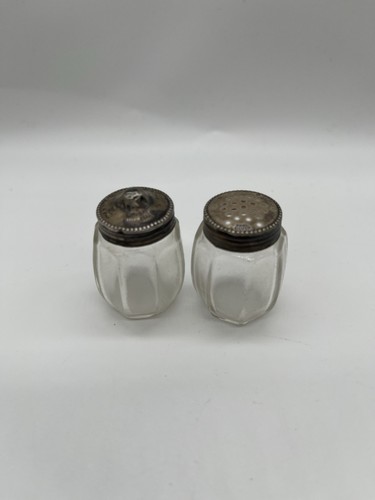 Vintage real silver salt and - real,