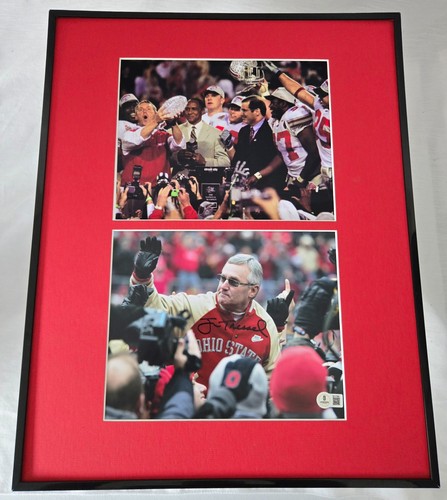 Jim tressel signed photo - jim,