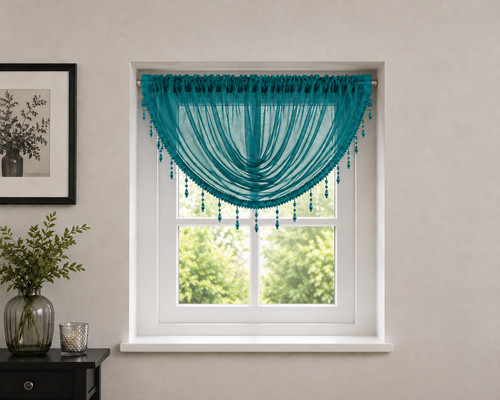 Plain beaded voile - plain,