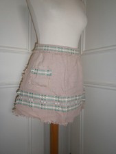 Vintage Austrian Silk hand made Apron.