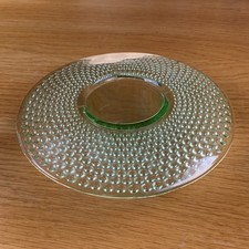 JOBLING Green Art Deco Glass