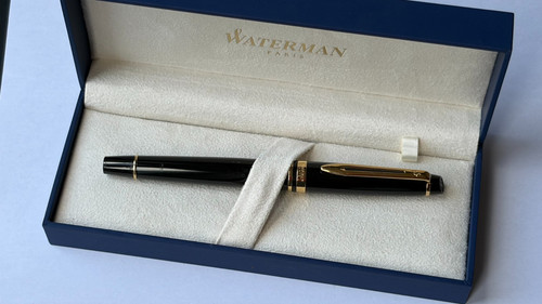 Waterman expert black lacquer - waterman,