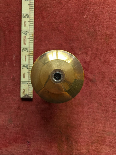 Antique vintage brass - brass, lens