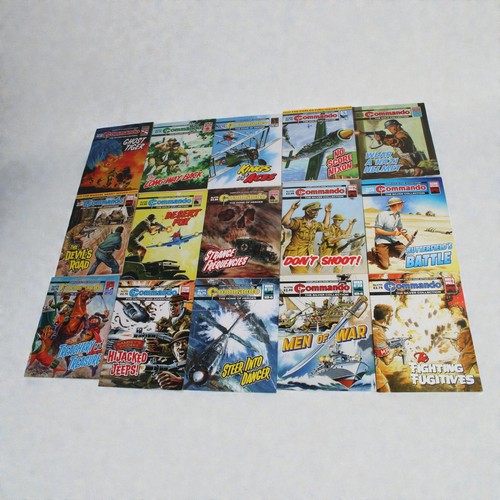 Commando comics job lot bundle - commando,