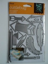 CRICUT CUTTLEBUG FEATHERS AND