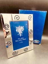 Silver Tone Photo Frame 4" x