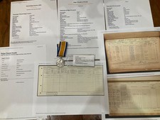 WW1 SILVER BWM MEDAL EDGAR