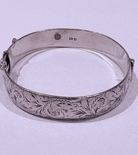 925 Sterling Silver Hinged