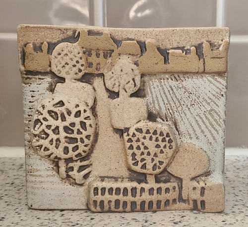Vintage studio pottery - vintage, flower