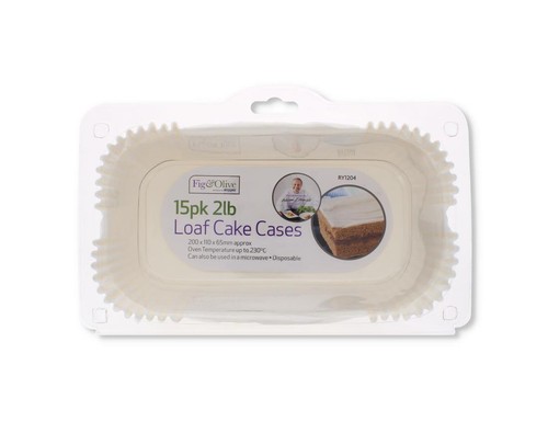15x 2lb loaf cake cases - 2lb,