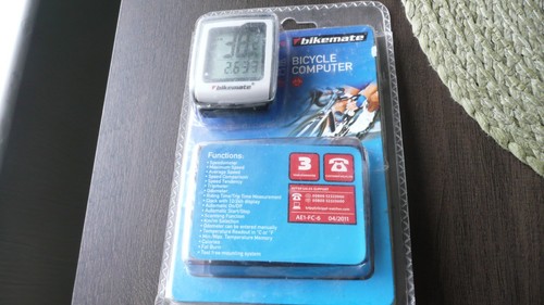 Bikemate bicycle computer - bicycle, new