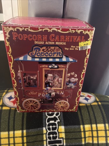 Enesco popcorn carnival pop - carnival, "pop