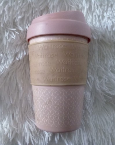 Pink waitrose reusable travel - waitrose,