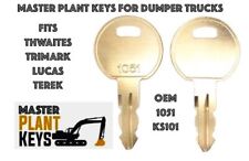 2 x THWAITES LUCAS TEREX 1051