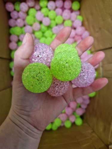 Joblot 50pcs colourful - colourful, bouncy