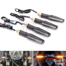 4x Turn Signals LED Brake Indicators Lights For Motorcycle Dirt Bike Motorbike