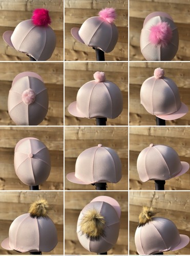 Horse riding hat silk fur - horse,