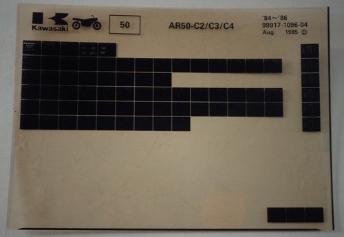 Microfiche spare parts catalog - parts,