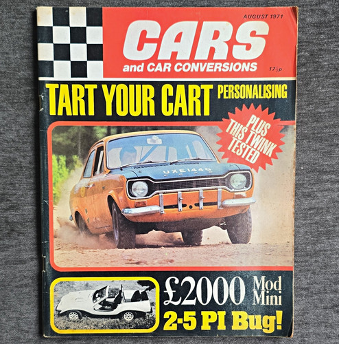 Cars and car conversions - and,
