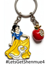 princess charm figure keyring