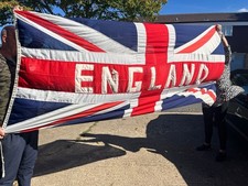 Large Union Jack Flag Approx 4x8 Feet