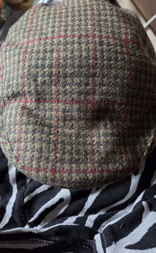 Hoggs fife tweed flat cap - fife,