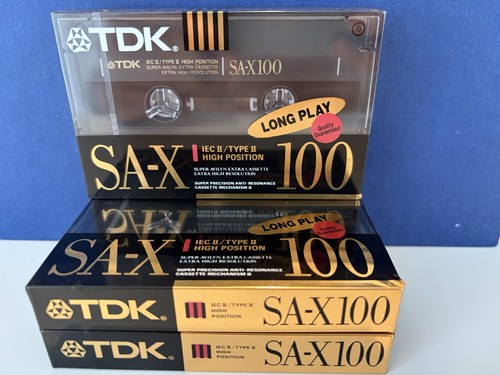 Tdk 100 blank audio - tdk,
