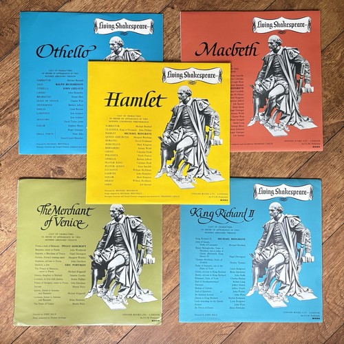 Vintage living shakespeare box - vintage,