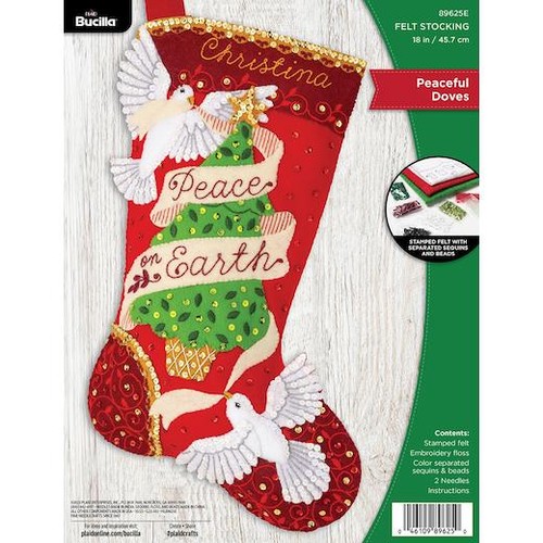 Bucilla felt christmas - 18",