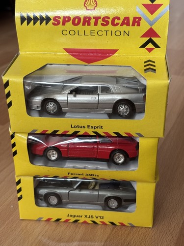 Three unboxed models - three,