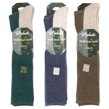 Mens welly socks cushioned - welly,