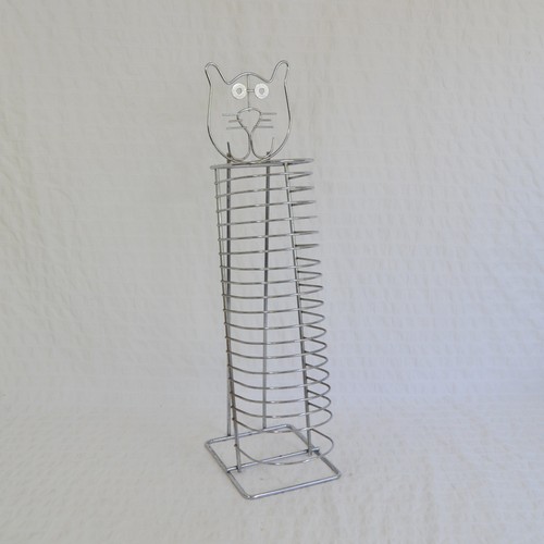 Vintage cat face - cat, metal
