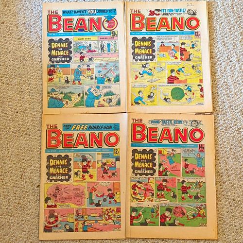The beano comic lot - lot, x4