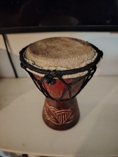 African carved djembe drum - djembe, 15