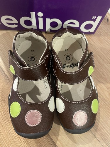 Pediped giselle girls brown - pediped,