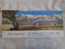 Sunbeam Talbot 90 brochure