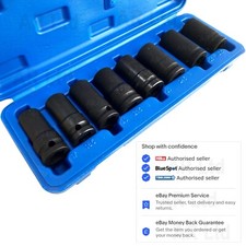 Locking Wheel nut Remover Sockets Impact & Conical for Rounded Nut Bolt Removal