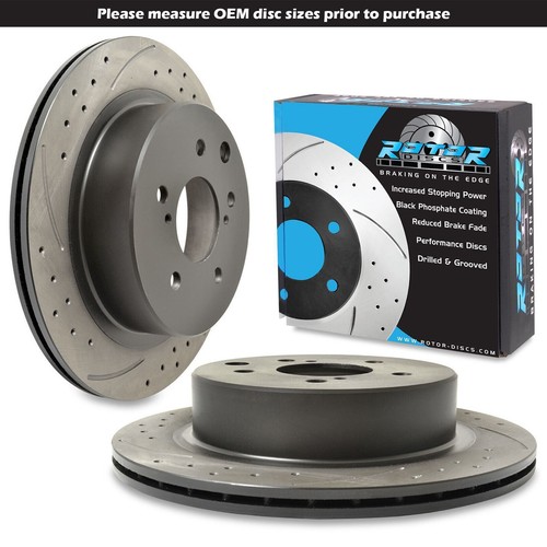 Rear drilled grooved 296mm - grooved,