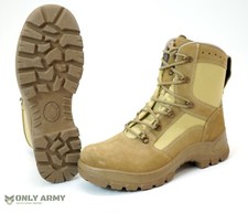 German Army BW Desert Boots GORETEX Lined Genuine Army Surplus HAIX Version