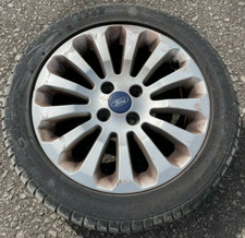 GENUINE FORD KA ZETEC MK2 195/50/15 INCH ALLOY WHEEL 13 SPOKE 2009 - 2016